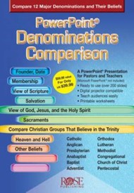 Denominations Comparison - PowerPoint CD-Rom