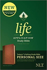 NLT Life Application Study Bible, Third Edition, Brown