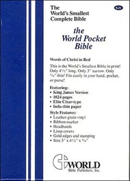 The World Pocket Bible KJV