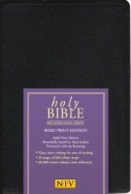 NIV Bold Print Reference Bible