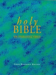 NIV Reference Bible Black