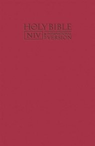 NIV Pocket Bible with Zip Pink