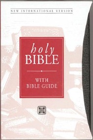 NIV Popular Bible with Bible Buide Black