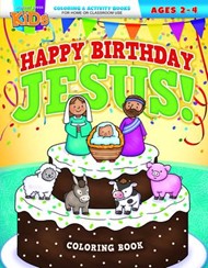 Happy Birthday Jesus! Coloring Book