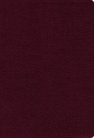 NASB Thinline Bible, Large Print, Burgundy, Red Letter Ed.
