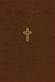 NASB Thinline Bible, Large Print, Brown, Red Letter Edition