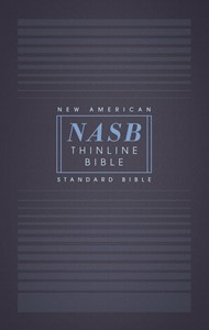 NASB Thinline Bible, Red Letter Edition, Comfort Print