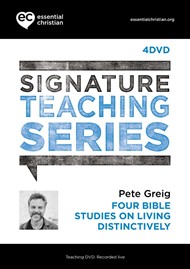 Signature Teaching Series: Living Distinctively DVD