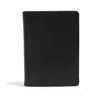 CSB Holy Land Illustrated Bible, Premium Black Leather