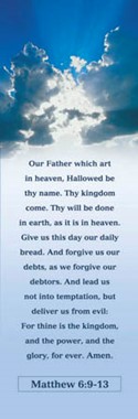 The Lord's Prayer Bookmark (Pack of 25)
