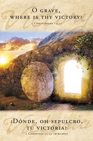 O Grave Where is Thy Victory? Bulletin (pack of 100)