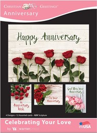 Boxed Cards - Celebrating Your Love Anniversary (pack of 12)