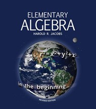 Elementary Algebra, Revised Edition