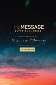 The Message Devotional Bible Large Print