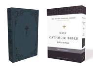 NRSV Catholic Bible, Teal, Comfort Print