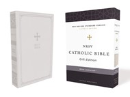 NRSV Catholic Bible, White, Comfort Print