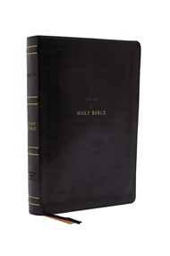NRSV Large Print, Catholic Bible, Black, Comfort Print
