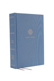 NRSV Catholic Bible, Journal Edition, Blue, Comfort Print