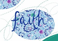 Faith A6 Greeting Card