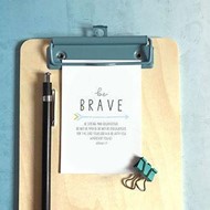 Be Brave (Arrow) Mini Card