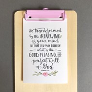 Be Transformed A6 Greeting Card
