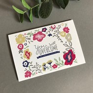 You Will Overcome A6 Greeting Card