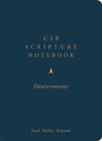 CSB Scripture Notebook, Deuteronomy (Paperback)
