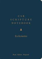CSB Scripture Notebook, Ecclesiastes (Paperback)