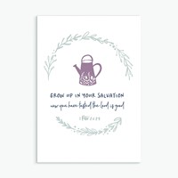 Grow Up in Your Salvation Greeting Card (Cards)