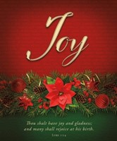 Joy Advent Large Bulletin (pack of 100) (Bulletin)