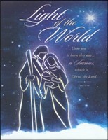Light of the World Large Bulletin (pack of 100) (Bulletin)