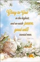Glory to God in the Highest Bulletin (pack of 100) (Bulletin)