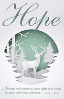 Hope Paper Art Advent Bulletin (Pkg of 50) (Loose-leaf)