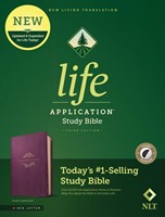 NLT Life Application Study Bible, Third Edition, Purple (Imitation Leather)