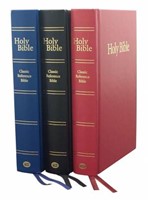 KJV Classic Reference Bible, Black (Hard Cover)
