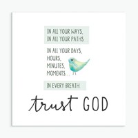 Trust God Greeting Card (General Merchandise)