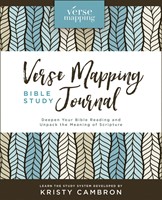 Verse Mapping Bible Study Journal (Hard Cover)