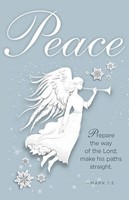 Peace Paper Art Advent Bulletin (Pkg of 50) (Loose-leaf)