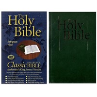 KJV Classic Reference Bible, Dark Green (Paperback)