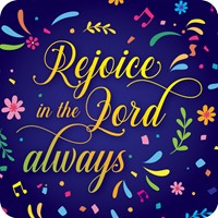 Rejoice in the Lord Coaster (General Merchandise)