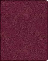 ESV Single Column Journaling Bible (TruTone, Raspberry, Flor (Imitation Leather)