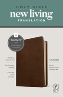 NLT Compact Bible, Filament Enabled Edition, Rustic Brown (Imitation Leather)
