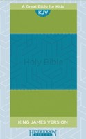 KJV Kids Bible, Blue/Green (Flexiback)
