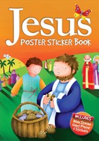 Jesus Poster Sticker Book (Hard Cover)