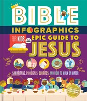 Bible Infographics for Kids Epic Guide to Jesus (Hard Cover)