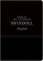 Biblia de estudio Swindoll NTV, SentiPiel, Negro, Índice (Imitation Leather)