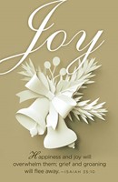 Joy Paper Art Advent Bulletin (Pkg of 50) (Loose-leaf)