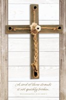 One Cord with Three Strands Wedding Bulletin (pack of 100) (Bulletin)