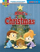 The ABC's of Christmas Coloring Activity Book (Paperback)