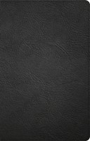 NASB Large Print Personal Size Reference Bible, Black (Genuine Leather)